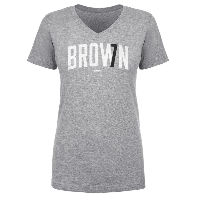 Jaylen Brown Women's V-Neck T-Shirt | 500 LEVEL