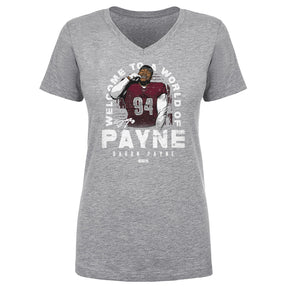 Daron Payne Women's V-Neck T-Shirt | 500 LEVEL