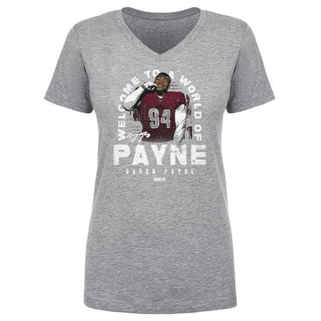 Daron Payne Women's V-Neck T-Shirt | 500 LEVEL