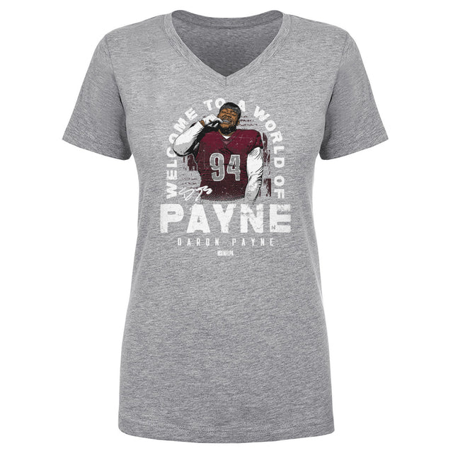 Daron Payne Women's V-Neck T-Shirt | 500 LEVEL