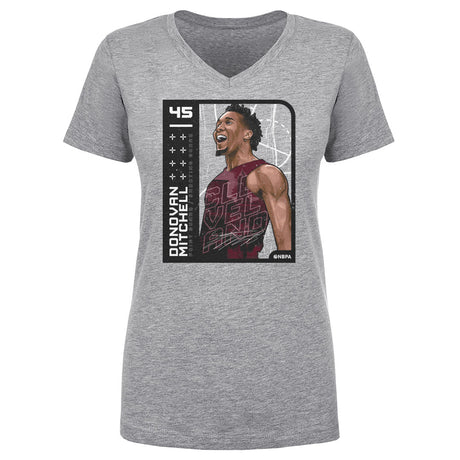 Donovan Mitchell Women's V-Neck T-Shirt | 500 LEVEL