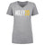 Wade Miley Women's V-Neck T-Shirt | 500 LEVEL