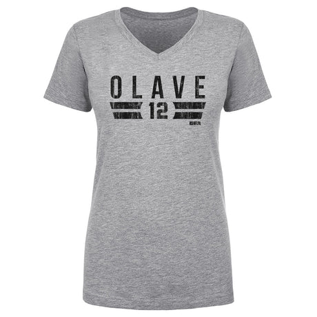 Chris Olave Women's V-Neck T-Shirt | 500 LEVEL