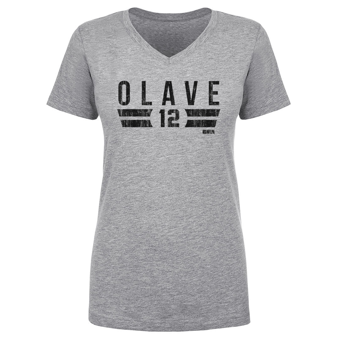 Chris Olave Women&#39;s V-Neck T-Shirt | 500 LEVEL