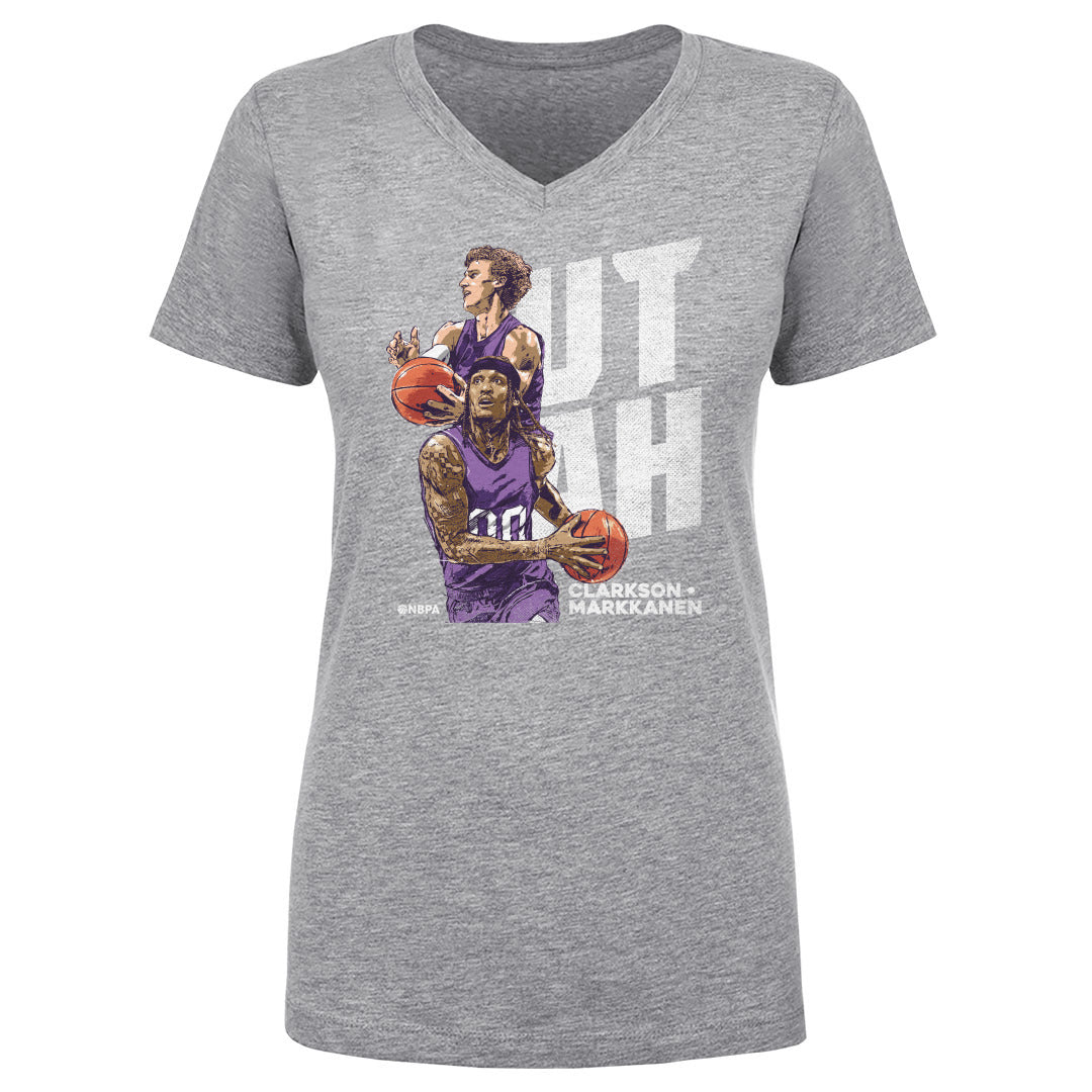Jordan Clarkson Women's V-Neck T-Shirt | 500 LEVEL