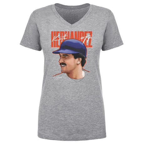 Keith Hernandez Women's V-Neck T-Shirt | 500 LEVEL