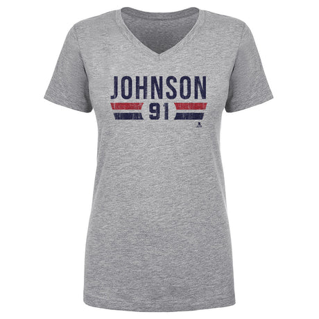 Kent Johnson Women's V-Neck T-Shirt | 500 LEVEL