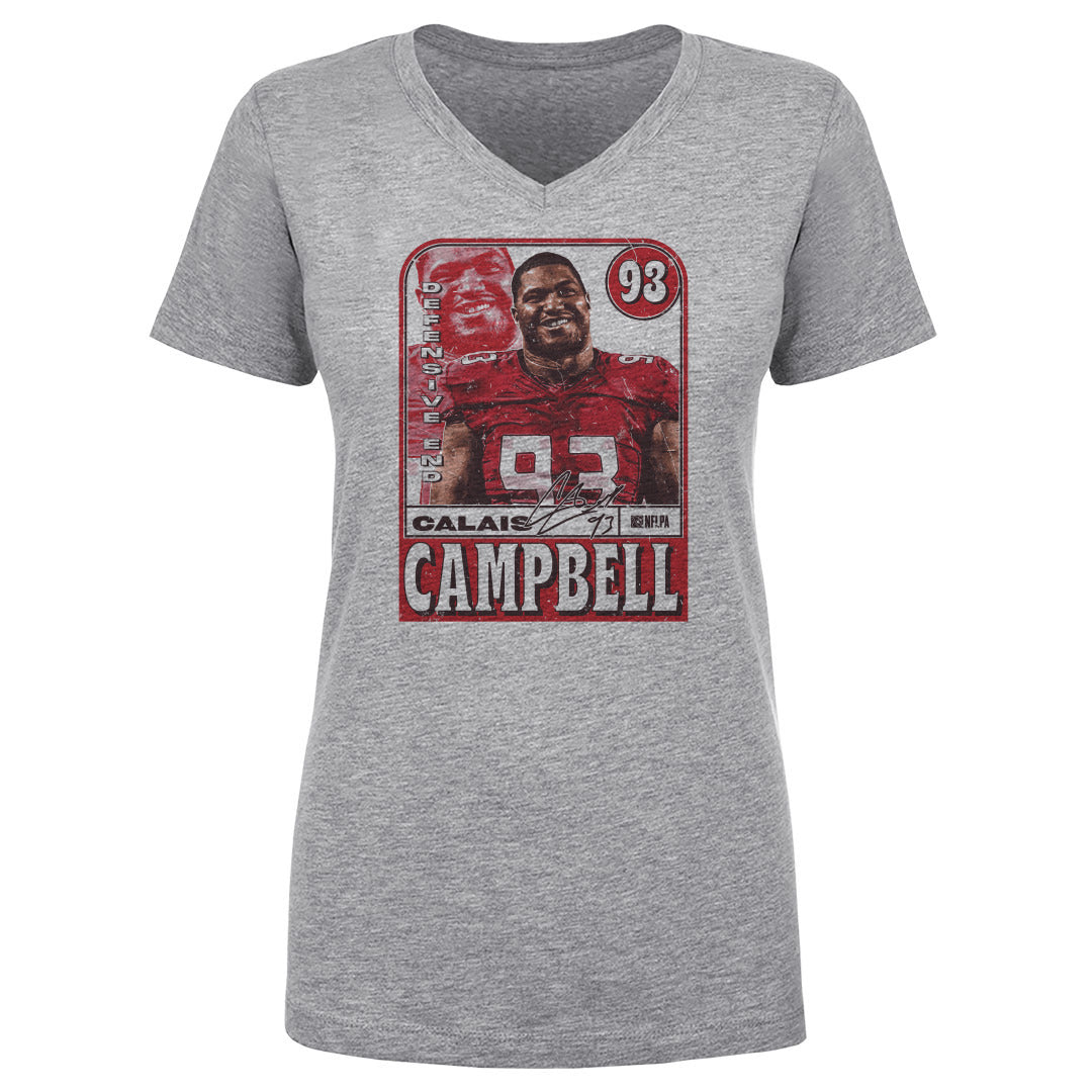 Calais Campbell Women&#39;s V-Neck T-Shirt | 500 LEVEL