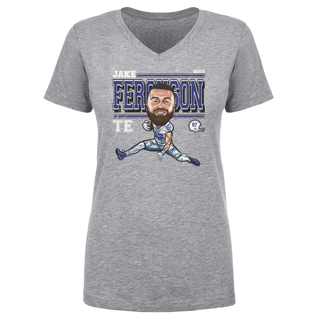 Jake Ferguson Women's V-Neck T-Shirt | 500 LEVEL
