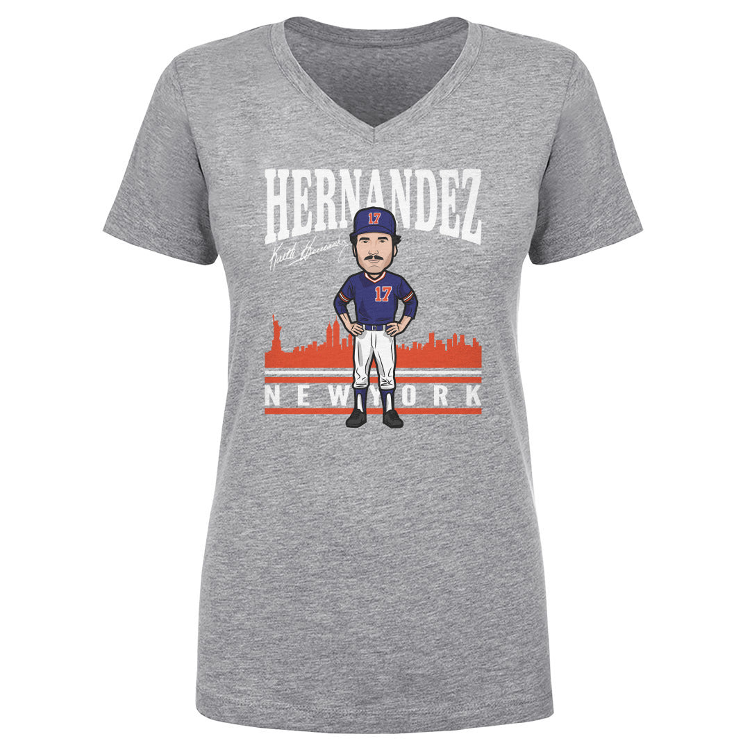Keith Hernandez Women's V-Neck T-Shirt | 500 LEVEL