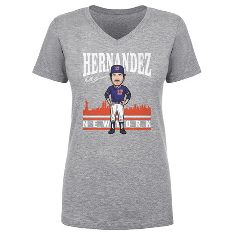 Keith Hernandez Women's V-Neck T-Shirt | 500 LEVEL