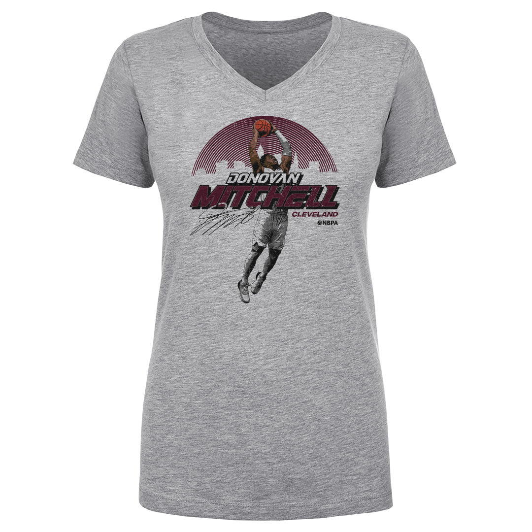 Donovan Mitchell Women's V-Neck T-Shirt | 500 LEVEL