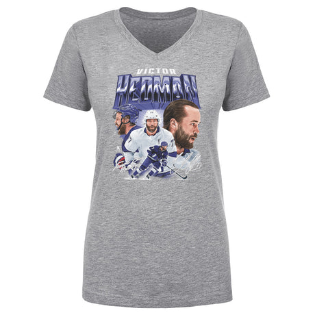 Victor Hedman Women's V-Neck T-Shirt | 500 LEVEL
