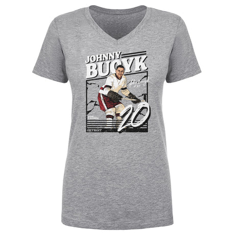 Johnny Bucyk Women's V-Neck T-Shirt | 500 LEVEL