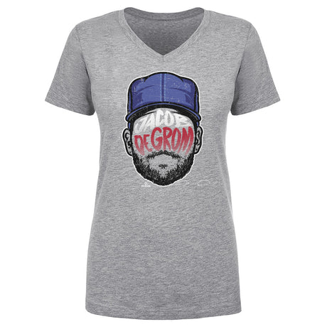 Jacob deGrom Women's V-Neck T-Shirt | 500 LEVEL