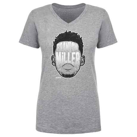 Brandon Miller Women's V-Neck T-Shirt | 500 LEVEL