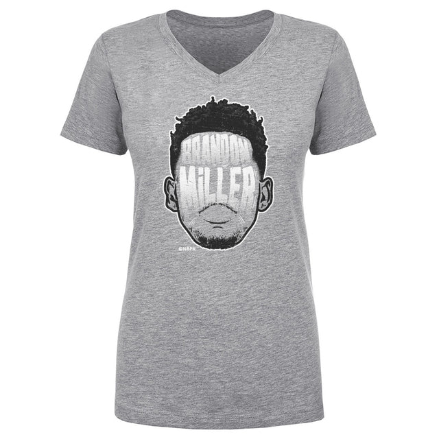 Brandon Miller Women's V-Neck T-Shirt | 500 LEVEL