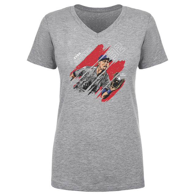 Evan Carter Women's V-Neck T-Shirt | 500 LEVEL