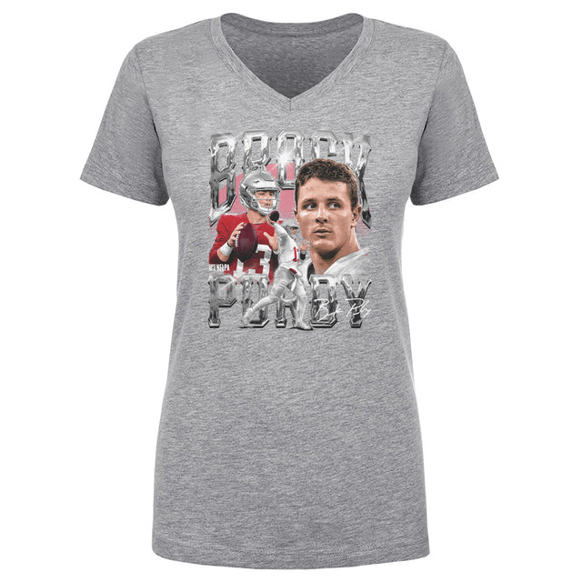 Brock Purdy Women's V-Neck T-Shirt | 500 LEVEL