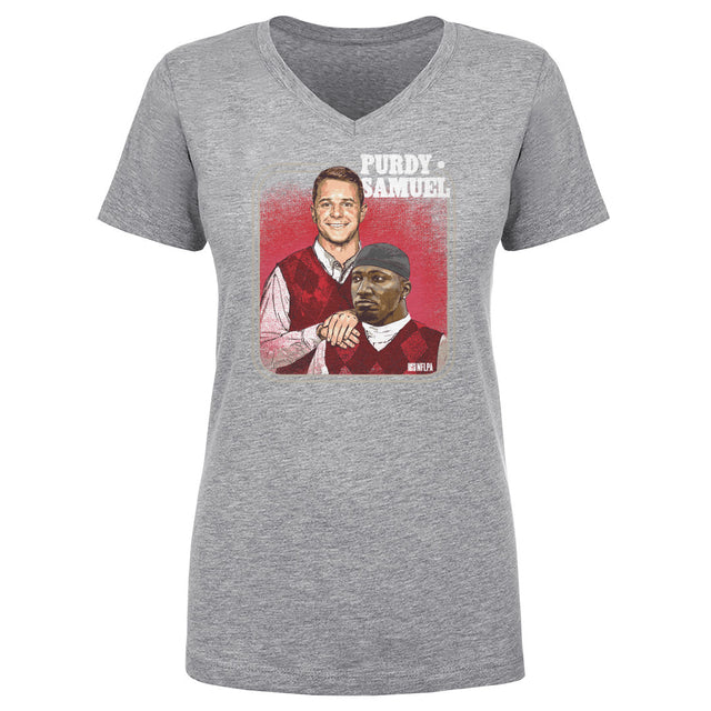 Brock Purdy Women's V-Neck T-Shirt | 500 LEVEL