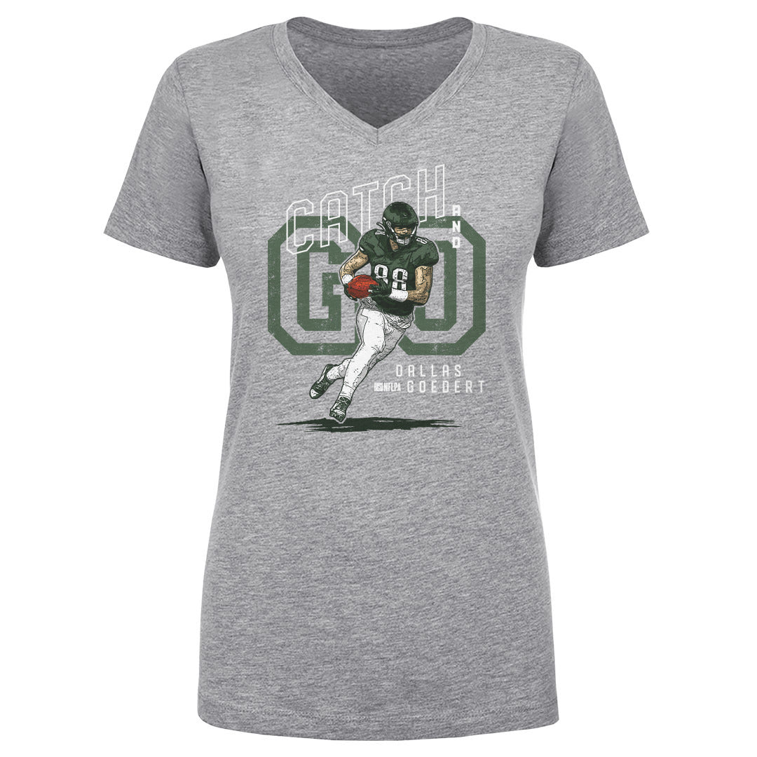 Dallas Goedert Women's V-Neck T-Shirt | 500 LEVEL