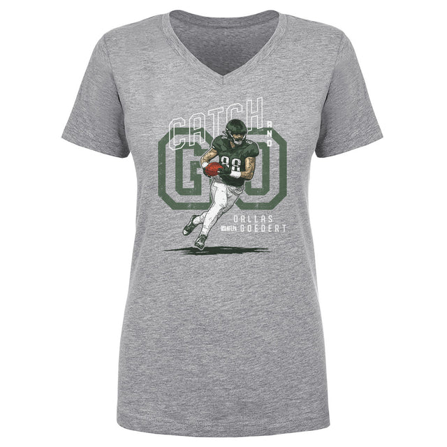 Dallas Goedert Women's V-Neck T-Shirt | 500 LEVEL
