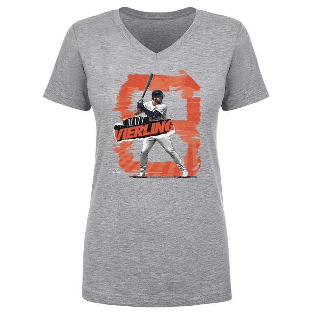 Matt Vierling Women's V-Neck T-Shirt | 500 LEVEL