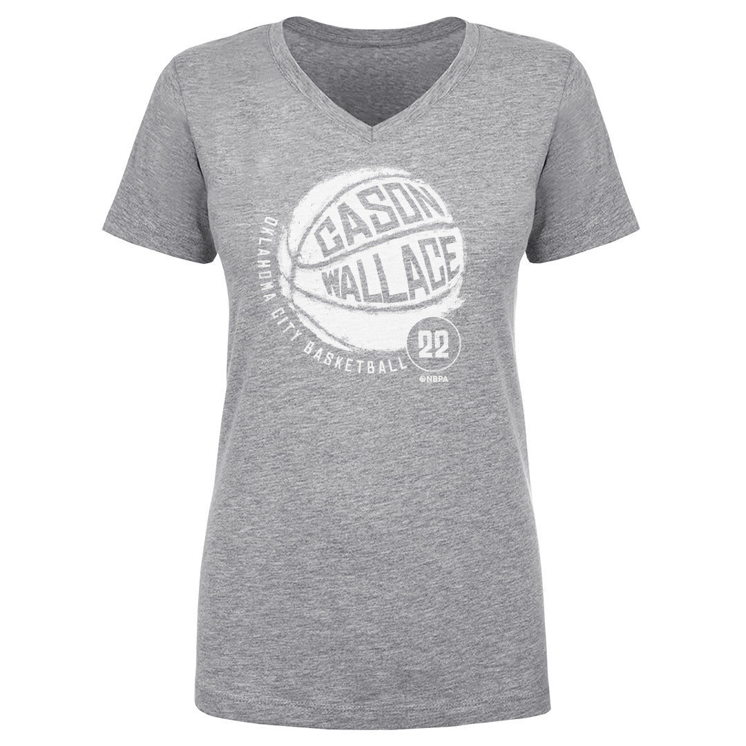 Cason Wallace Women's V-Neck T-Shirt | 500 LEVEL
