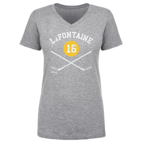 Pat Lafontaine Women's V-Neck T-Shirt | 500 LEVEL