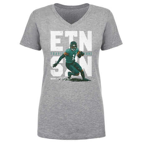 Travis Etienne Women's V-Neck T-Shirt | 500 LEVEL