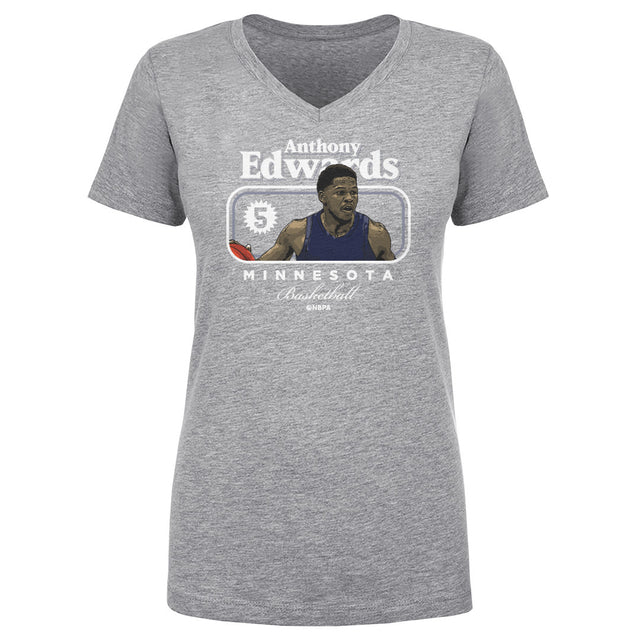 Anthony Edwards Women's V-Neck T-Shirt | 500 LEVEL