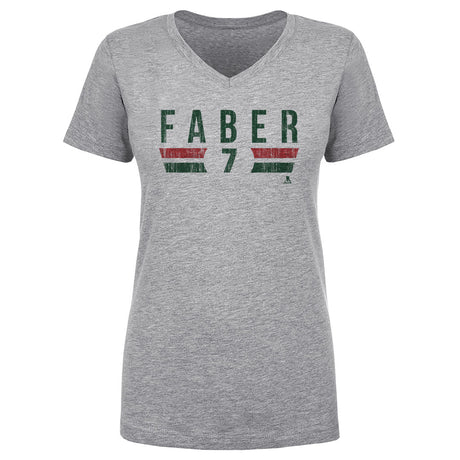 Brock Faber Women's V-Neck T-Shirt | 500 LEVEL