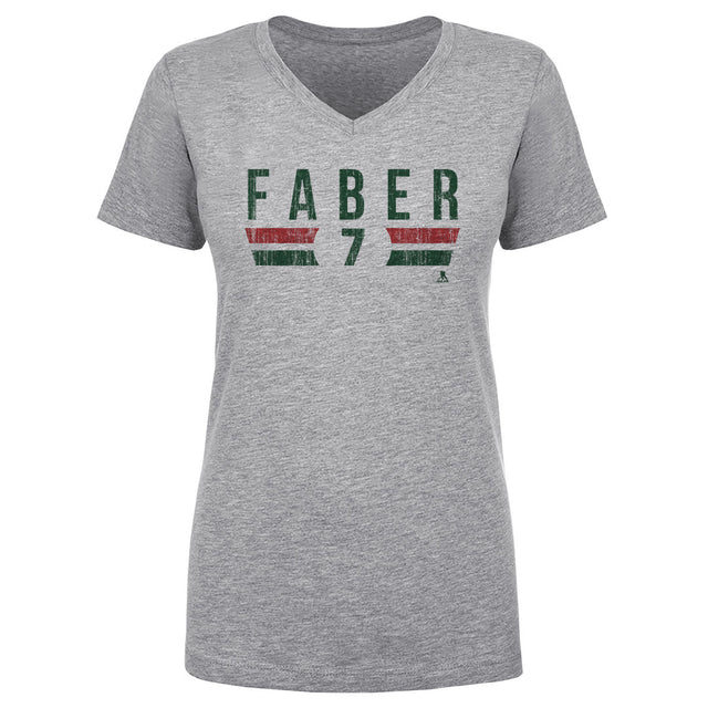 Brock Faber Women's V-Neck T-Shirt | 500 LEVEL