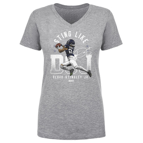 Derek Stingley Jr. Women's V-Neck T-Shirt | 500 LEVEL