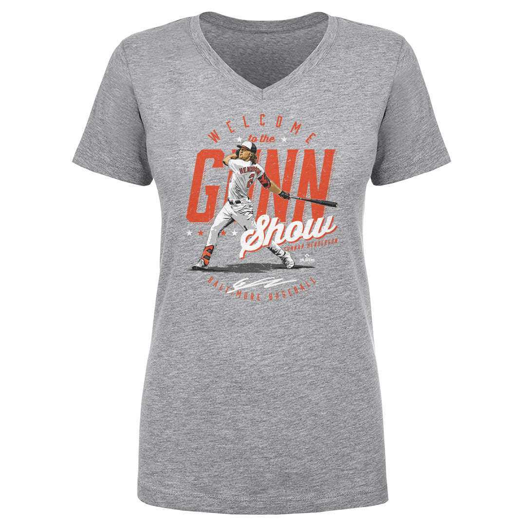 Gunnar Henderson Women's V-Neck T-Shirt | 500 LEVEL