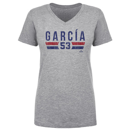 Adolis Garcia Women's V-Neck T-Shirt | 500 LEVEL