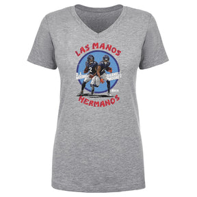 D.J. Moore Women's V-Neck T-Shirt | 500 LEVEL