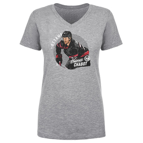 Thomas Chabot Women's V-Neck T-Shirt | 500 LEVEL