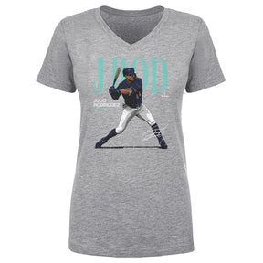 Julio Rodriguez Women's V-Neck T-Shirt | 500 LEVEL