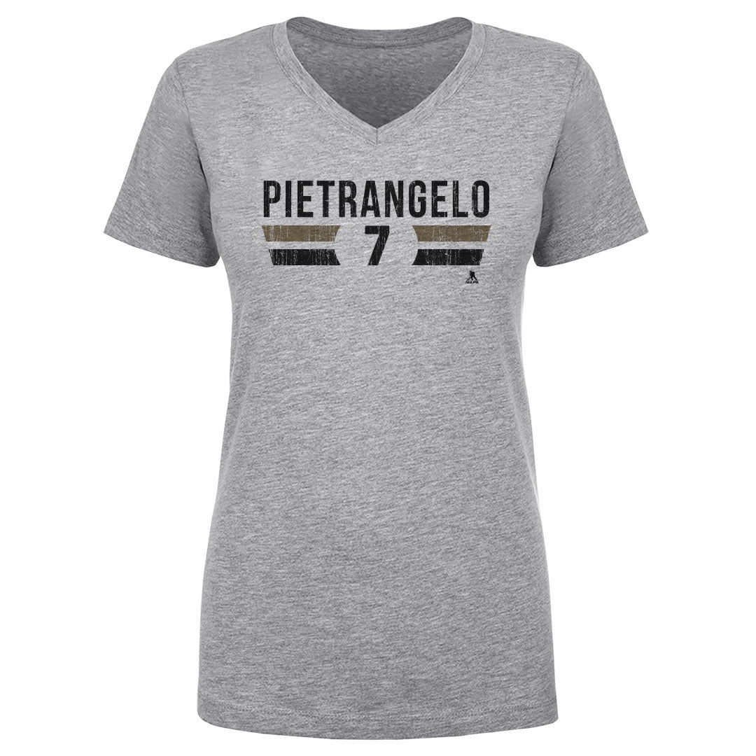 Alex Pietrangelo Women's V-Neck T-Shirt | 500 LEVEL