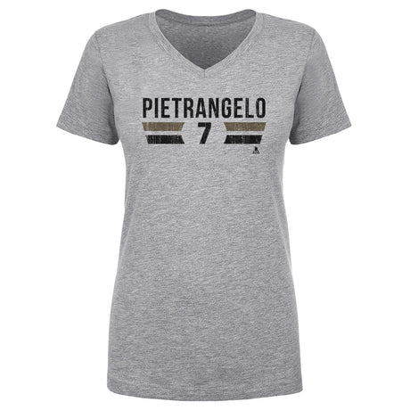 Alex Pietrangelo Women's V-Neck T-Shirt | 500 LEVEL
