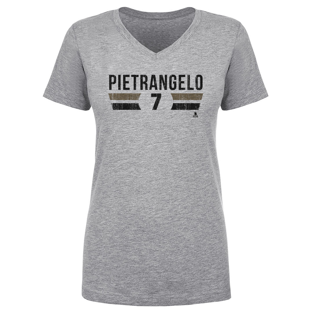 Alex Pietrangelo Women&#39;s V-Neck T-Shirt | 500 LEVEL