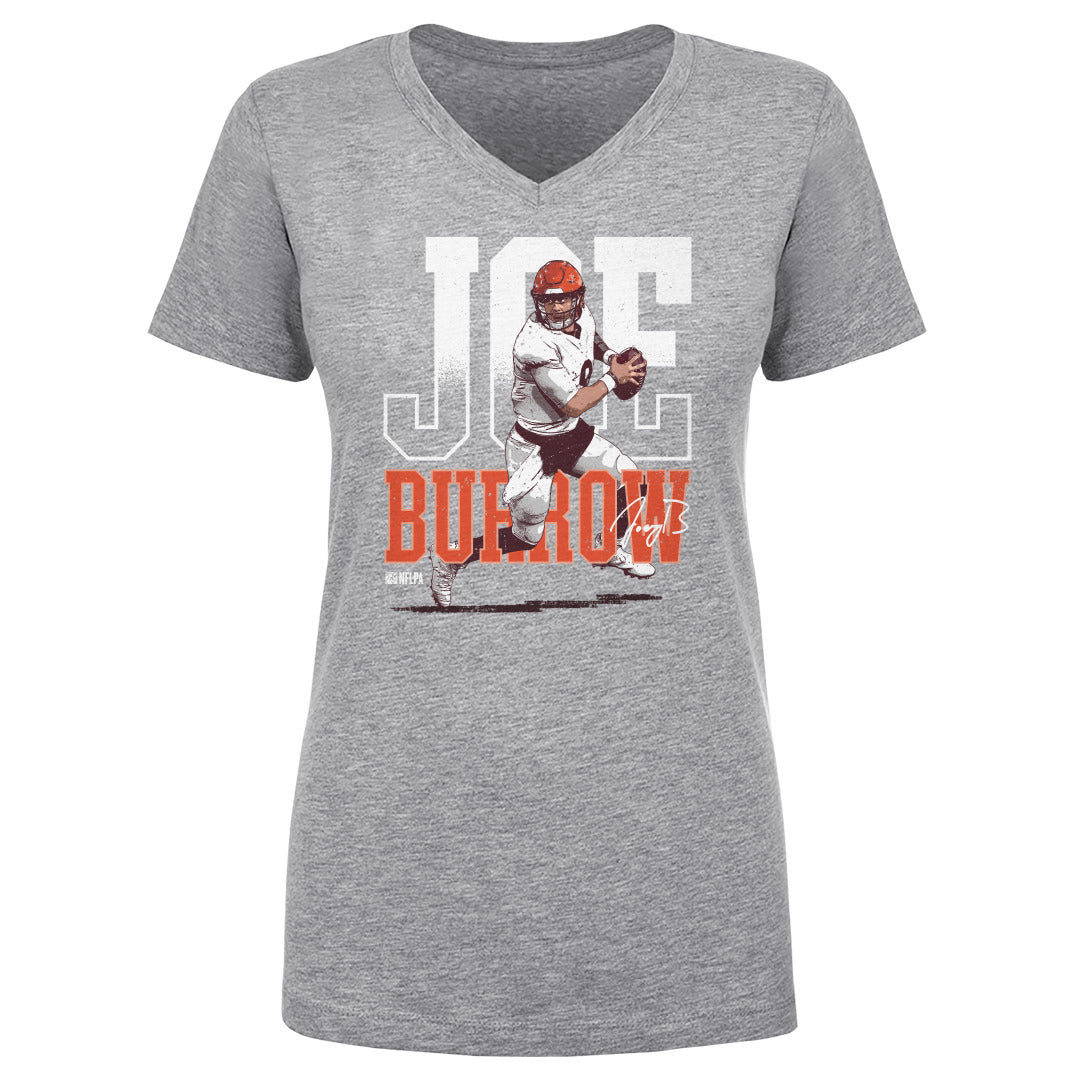 Joe Burrow Women's V-Neck T-Shirt | 500 LEVEL