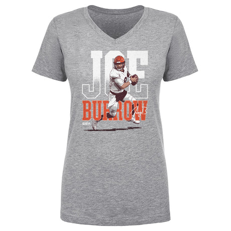 Joe Burrow Women's V-Neck T-Shirt | 500 LEVEL