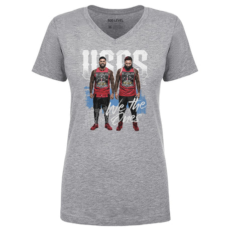 The Usos Women's V-Neck T-Shirt | 500 LEVEL