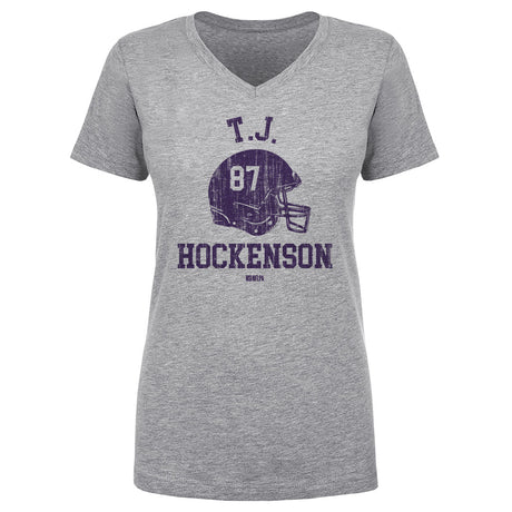 T.J. Hockenson Women's V-Neck T-Shirt | 500 LEVEL