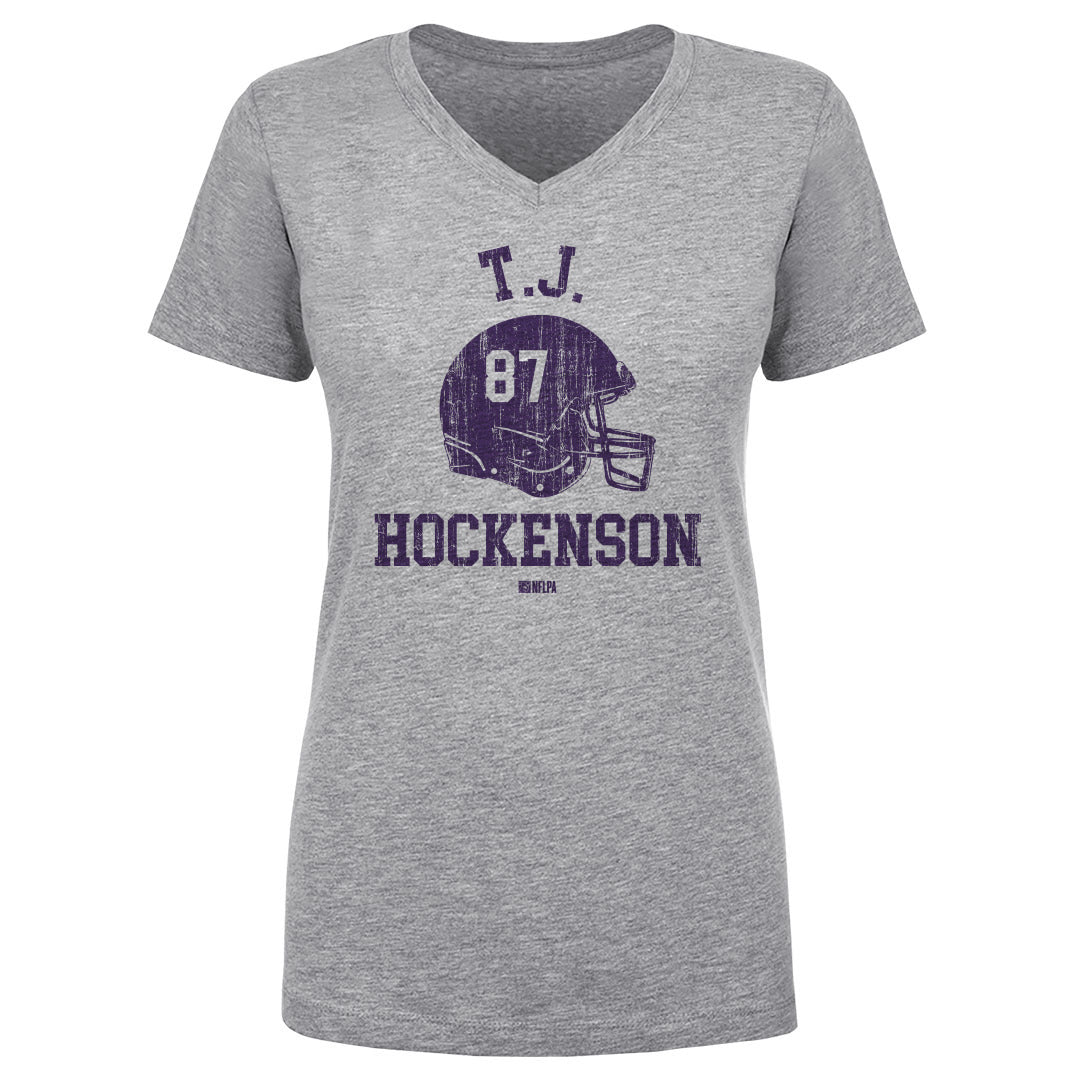 T.J. Hockenson Women&#39;s V-Neck T-Shirt | 500 LEVEL