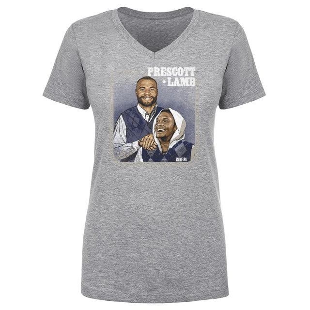 Dak Prescott Women's V-Neck T-Shirt | 500 LEVEL