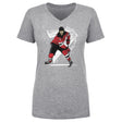 Dougie Hamilton Women's V-Neck T-Shirt | 500 LEVEL