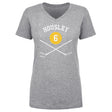 Phil Housley Women's V-Neck T-Shirt | 500 LEVEL